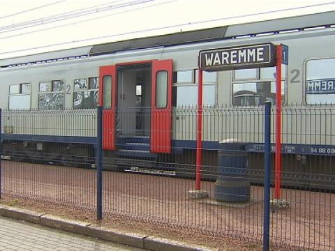 Aucun train ne roule vers Bruxelles depuis la gare de Waremme