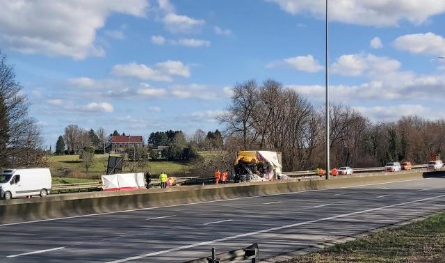 Accident entre camions sur la E40 (Cerexhe) : un deuxième décès annoncé