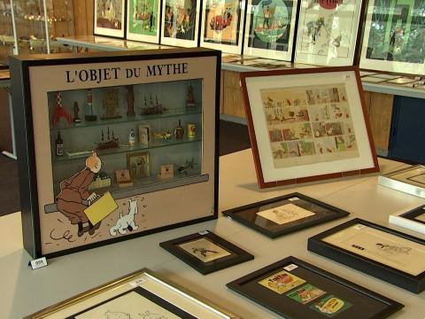 Vente de BD aux enchères au Palais des Congrès de Liège : 190 000 euros récoltés