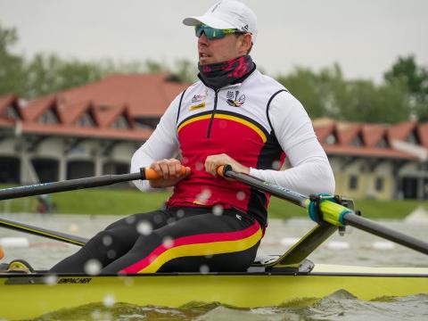 Championnats d'Europe d'aviron : le Liégeois Gaston Mercier en demi-finales