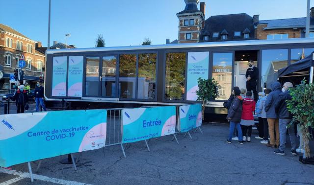 Covid : antennes de vaccination temporaires en Basse-Meuse et Hesbaye