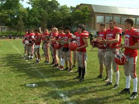 Foot US : Les valeureux Monarchs battus par Mons en finale du championnat francophone