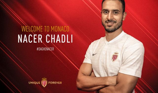 Nacer Chadli pour trois ans à l'AS Monaco