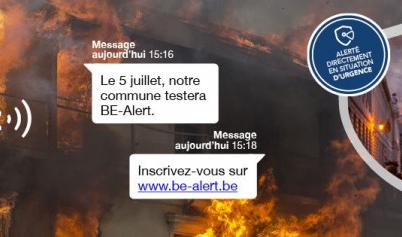Test grandeur nature de Be Alert 