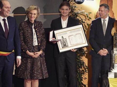 Trophée du Mérite Sportif : l'émotion de David Goffin