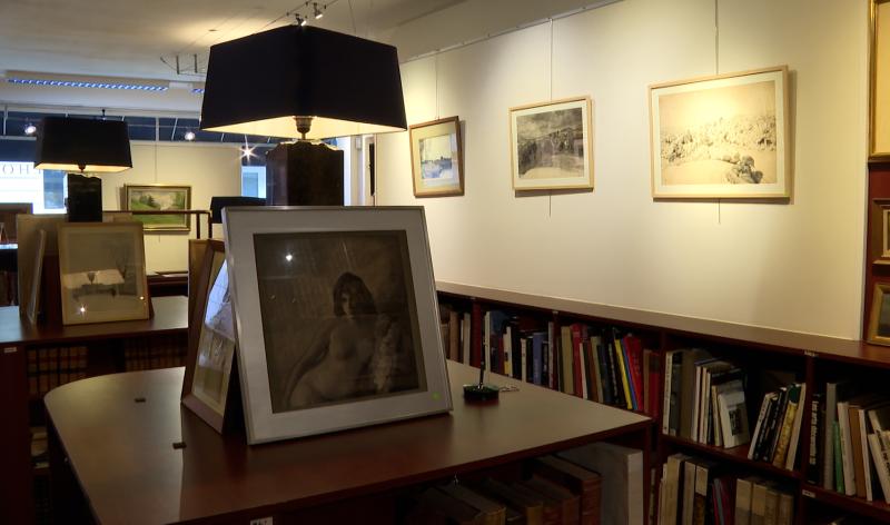 Une expo inédite des œuvres de François Maréchal à la librairie Lhomme