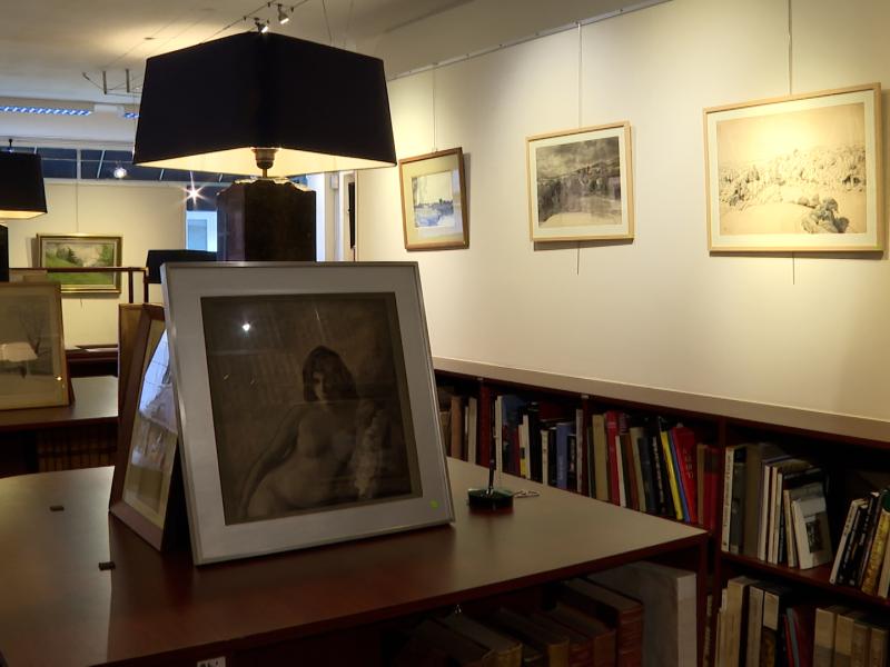 Une expo inédite des œuvres de François Maréchal à la librairie Lhomme