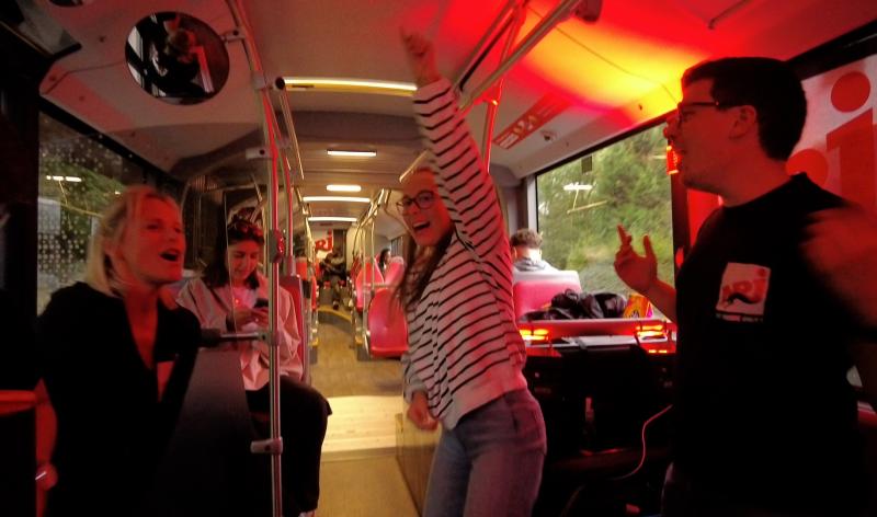 Le bus 48 se transforme en discothèque le temps d'une journée
