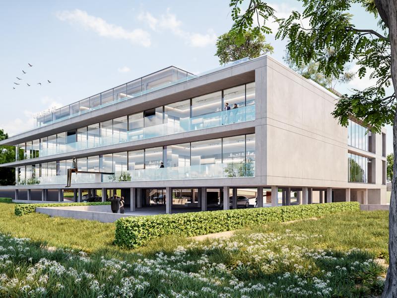 Nouveau centre d'affaires à Hermalle-sous-Argenteau