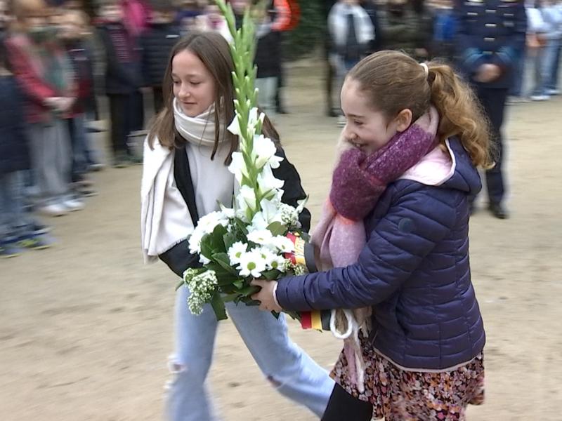 Les enfants au coeur de la Commémoration de l'Armistice à Waremme