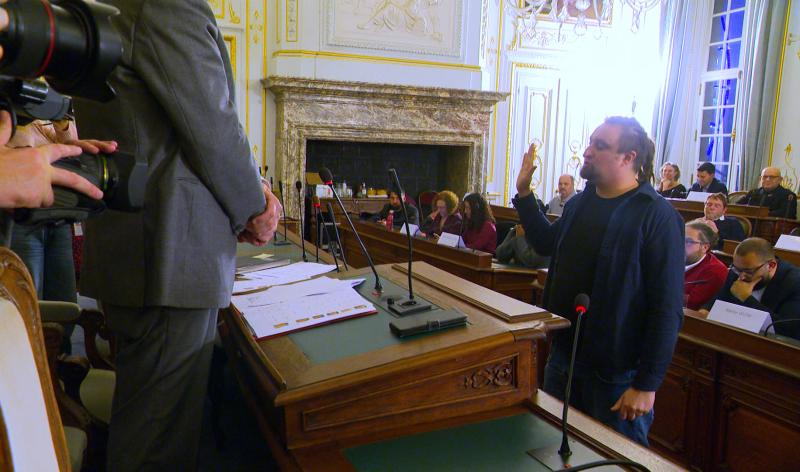 Liège : installation du nouveau conseil communal