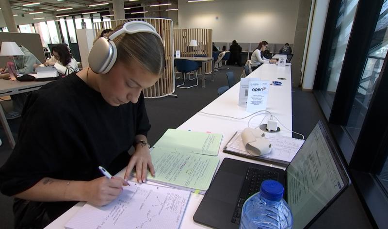 Blocus: les étudiants préparent la session de janvier