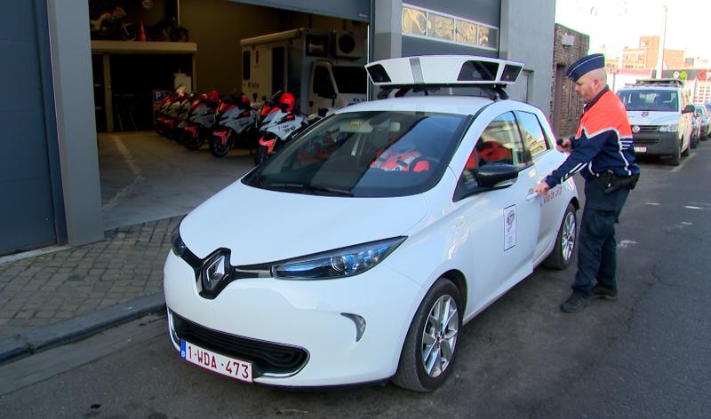 6.000 plaques contrôlées par jour par la scan-car !