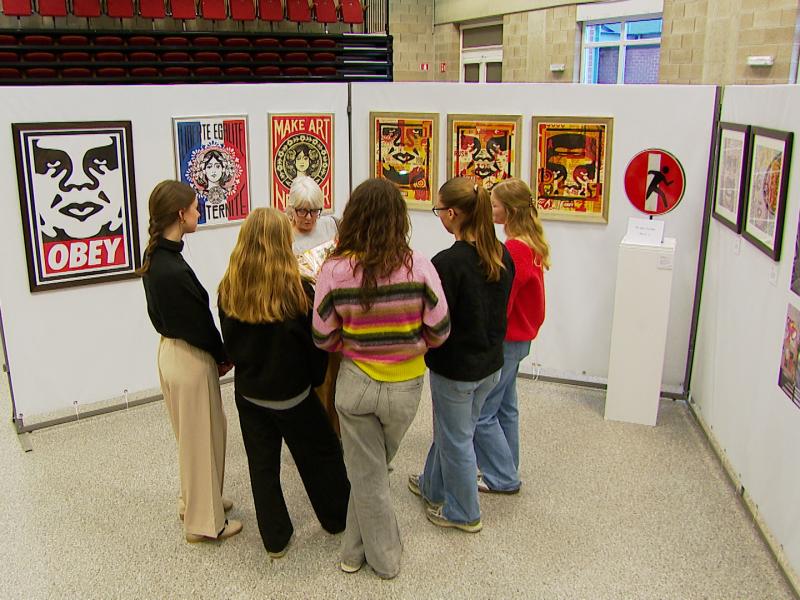 Art@School: une exposition sur le pop art et le street art à Waremme
