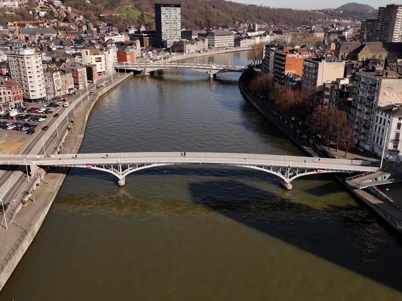 Nouvelle passerelle à Liège en 2028