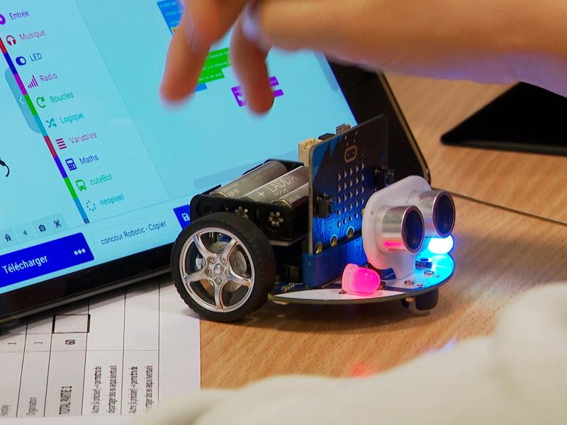 Concours de robotique à Visé