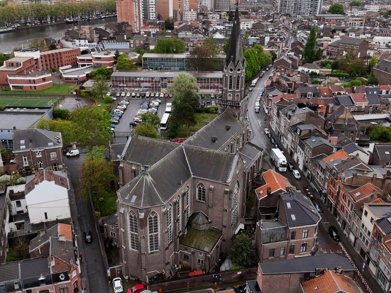 Liège: l'église Sainte-Foy fermée pour cause d'effondrement
