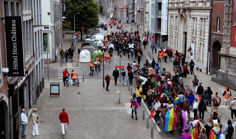 La Pride s'impose dans les rues de Liège
