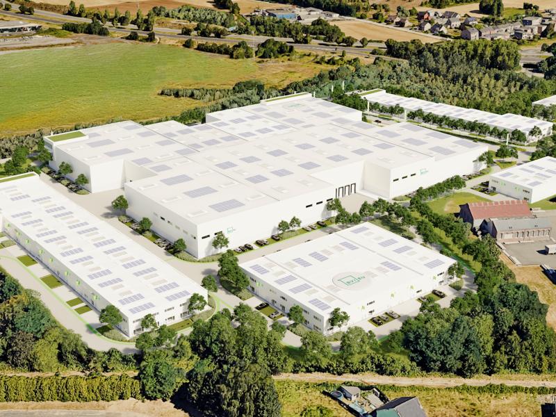 Le Green Business Park de Bonne Fortune sur les rails