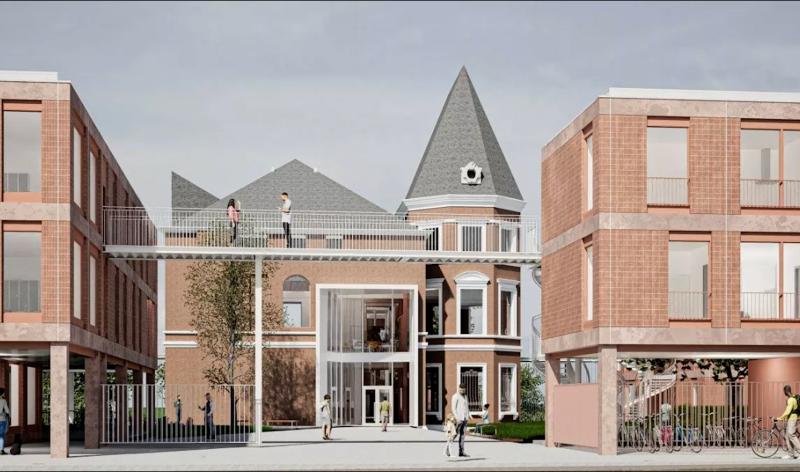 Renouveau urbain à Seraing, avec des logements étudiants