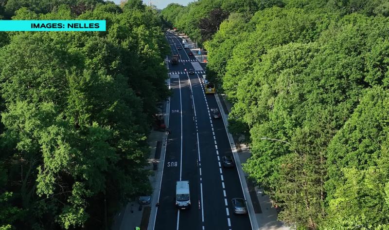 Ligne busway B2 : travaux terminés route du Condroz