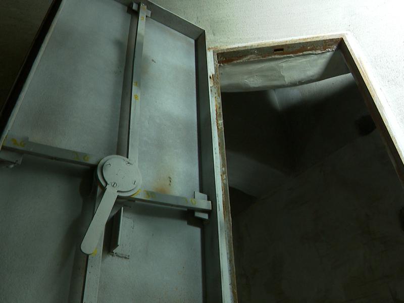 L'abri antiaérien de la Cité Miroir en pleine restauration