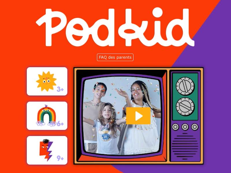 Podkid : une plateforme de podcasts pour enfants sécurisée et gratuite