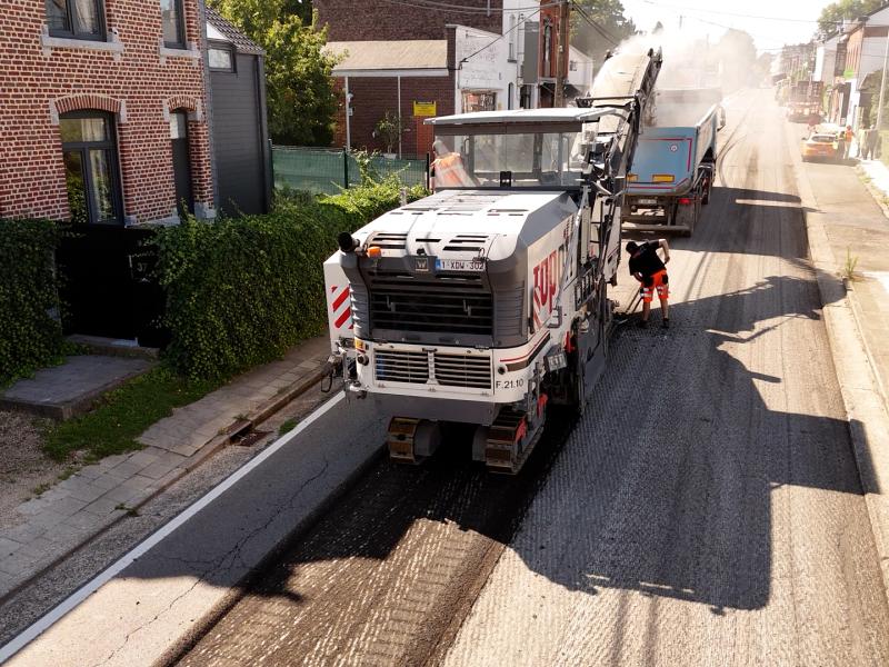 Embourg: La Voie de l'Ardenne en chantier
