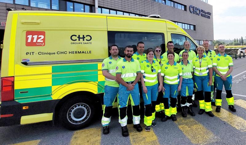 Premier service PIT à la Clinique CHC Hermalle