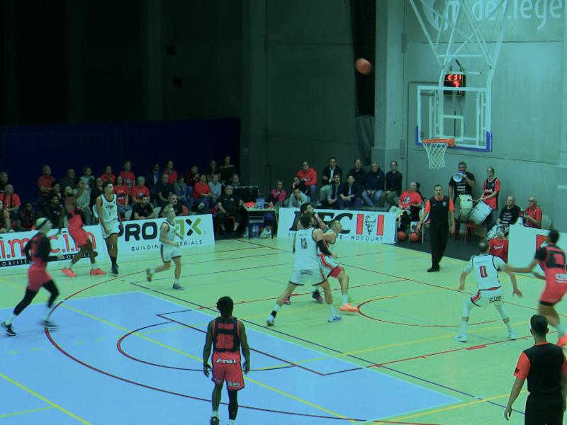 Tenace, le CB Liège aura résisté 30 minutes face au Spirou de Charleroi