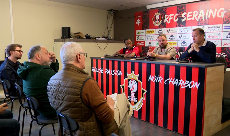 FC Seraing : Arnauld Mercier a "envie de voir les joueurs s'éclater" contre Beveren