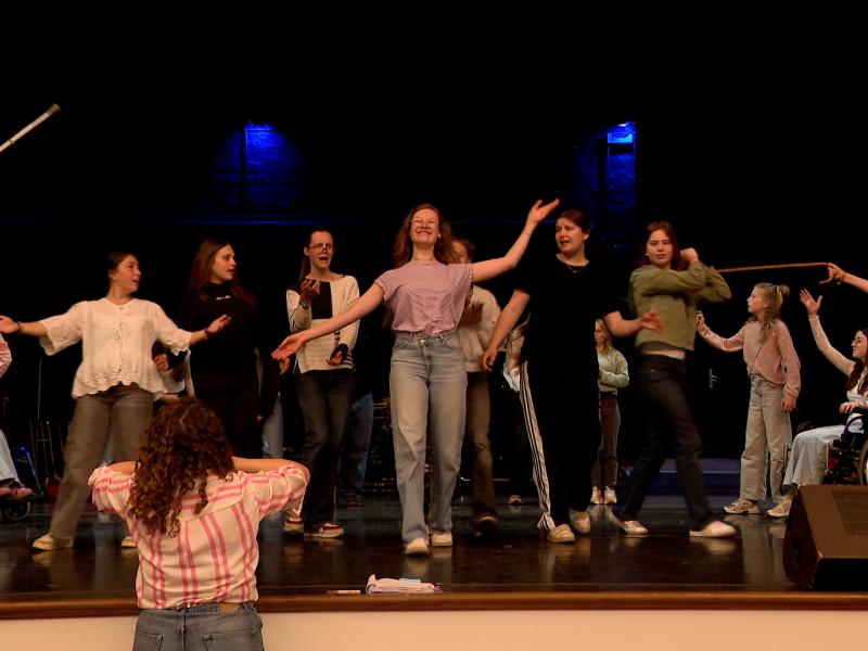 L'école de comédie musicale Enchanté en résidence à Spa
