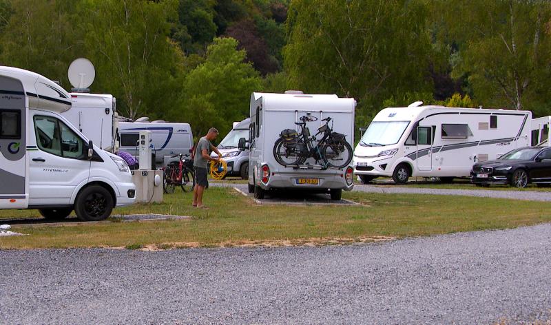L'aire de camping de Hamoir fait un carton auprès des touristes