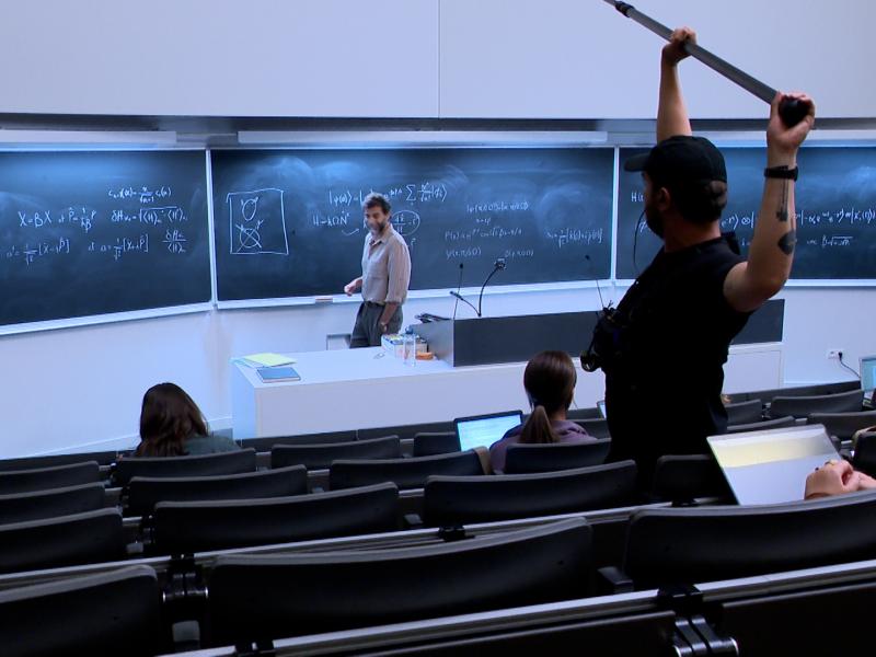 Un film de science-fiction s'installe à l'ULiège