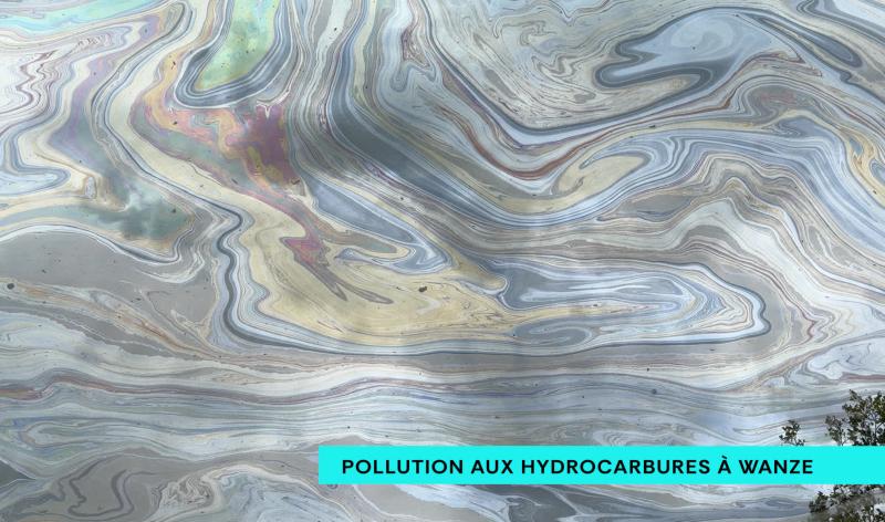 Pollution aux hydrocarbures dans la Meuse à Bas-Oha (Wanze) : "Ça peut être de l'huile ou du mazout"