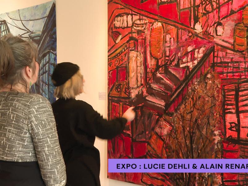 Lucie Dehli et Alain Renard exposent à la galerie du Livre et de l'Etrange Théâtre