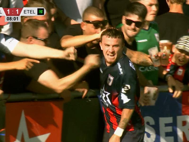 Coupe : le RFC Liège émerge en 2e mi-temps