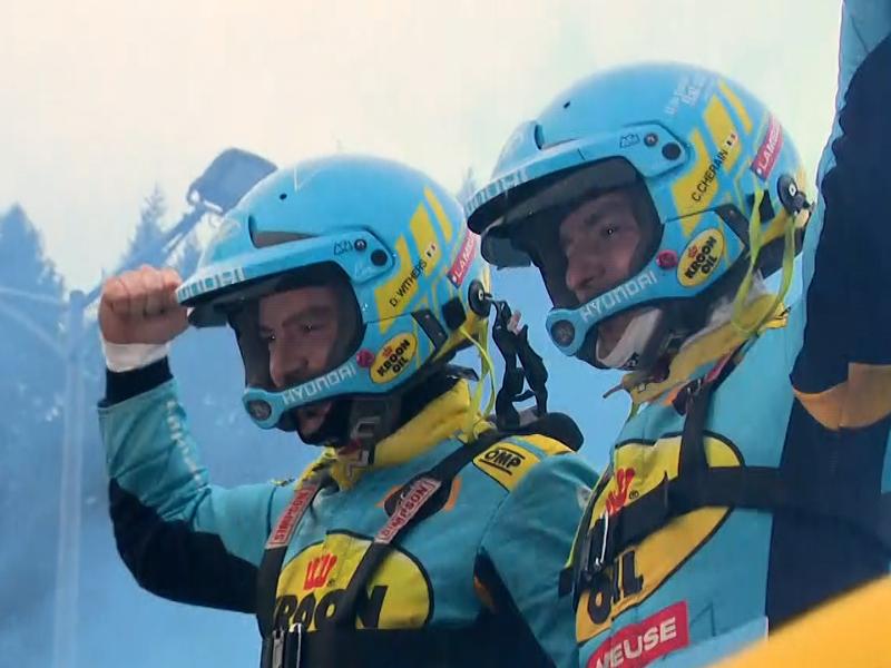 Cédric Cherain remporte pour la première fois le championnat de Belgique des rallyes