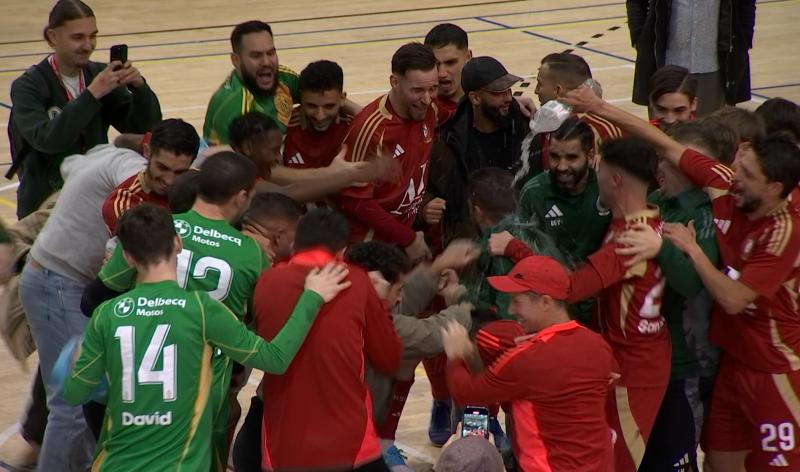 Le SL16 futsal dégoute Proost Lierse et s'offre le match au sommet