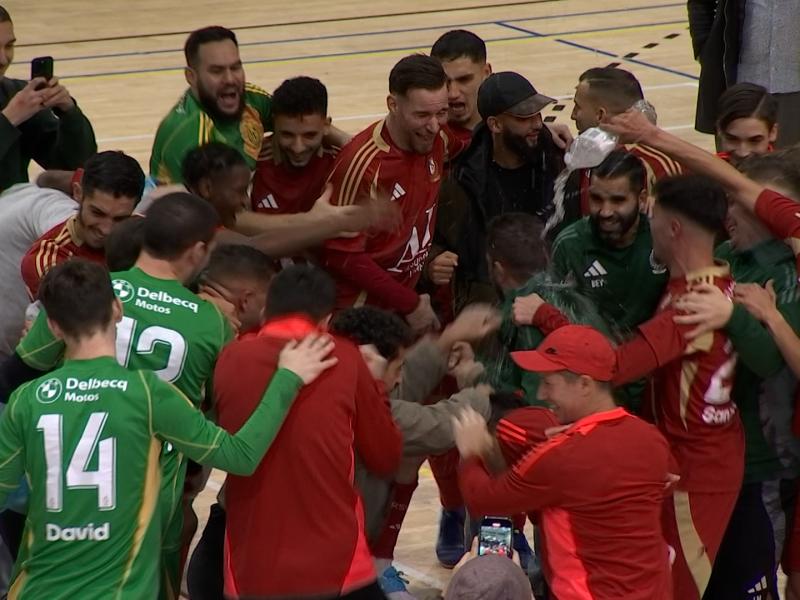 Le SL16 futsal dégoute Proost Lierse et s'offre le match au sommet