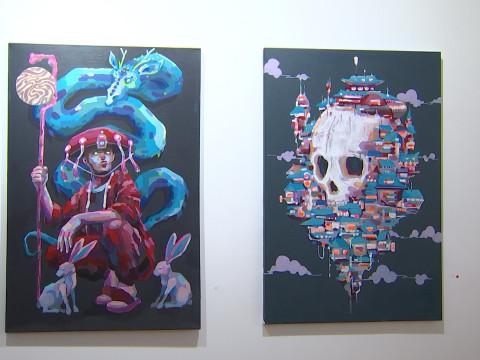 "Characters" l'expo de Pso Man à la Buronzu Gallery avant son départ pour Séoul