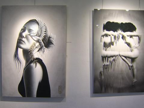 "En noir et blanc" : 18 artistes à la galerie Liehrmann