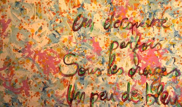 "Humanescences" les poèmes et toiles de Christophe de Fierlant à la Villa Gallery 