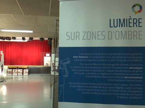 Affiche "Lumière sur zones d'ombres"  expo-photo anti-préjugés