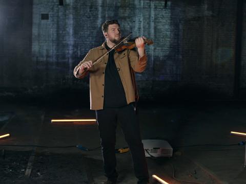 "Parallaxe" une création du violoniste Damien Chierici pour le festival d'art de Huy 