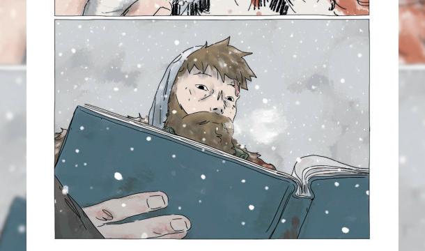 "Vague de froid" le premier roman graphique de Jean Crémers 