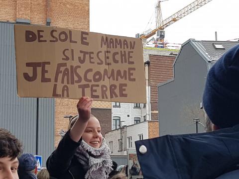 15.000 participants à la marche des jeunes Liégeois pour le climat