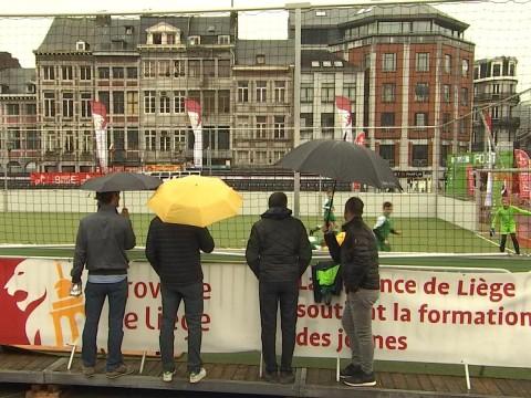 Au nom du Foot, et son stade en plein centre de Liège 