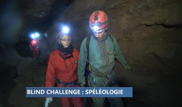 Challenge de spéléologie pour des mal-voyants ! 