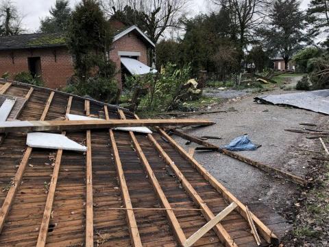 La tempête Eléanor a secoué la région liégeoise